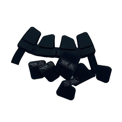 O coxim redondo do capacete do algodão acolchoa o projeto ergonômico compatível universal