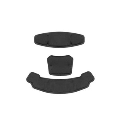Não capacete preto da espuma do deslizamento que acolchoa o forro isolado universal do capacete