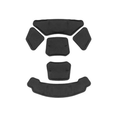 Capacete da espuma do preto do OEM que acolchoa o desgaste do forro - resistente personalizado